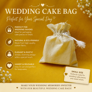 Wedding Cake Bag 50 Pieces | TW001