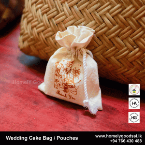 Wedding Cake Bag 50 Pieces | Nilame Menike Printed | TWD07