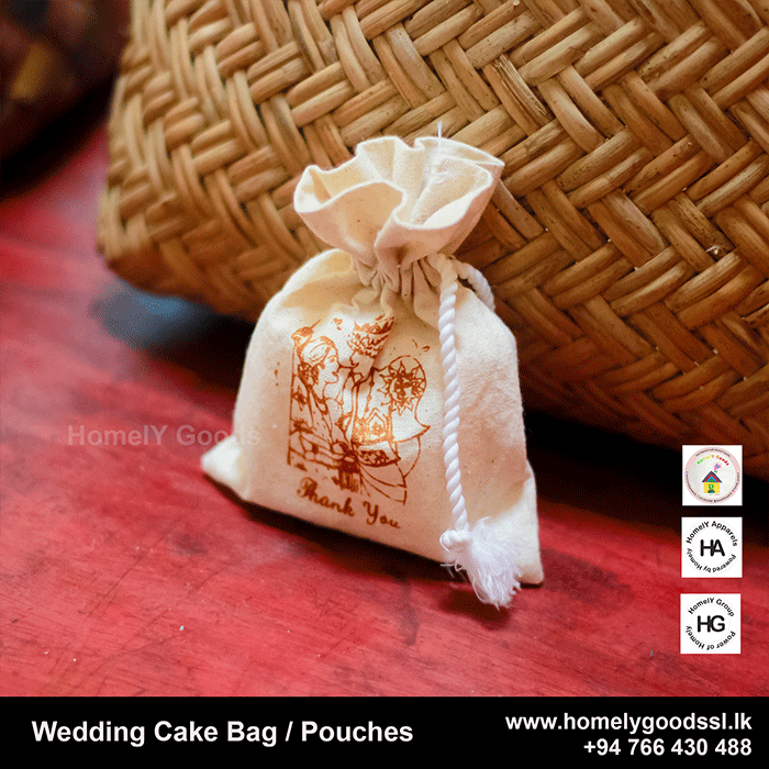 Wedding Cake Bag 50 Pieces | Nilame Menike Printed | TWD07