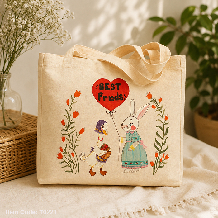 Hand Painted Tote Bags